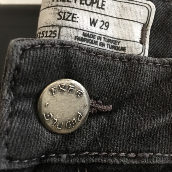 NWT Free People straight crop jean size 29 - Picture 2 of 5